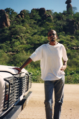 Mikhail Negussie on the road to Jijiga
