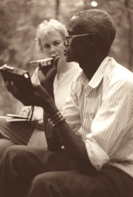An Ethiopian storyteller, recorded for this collection